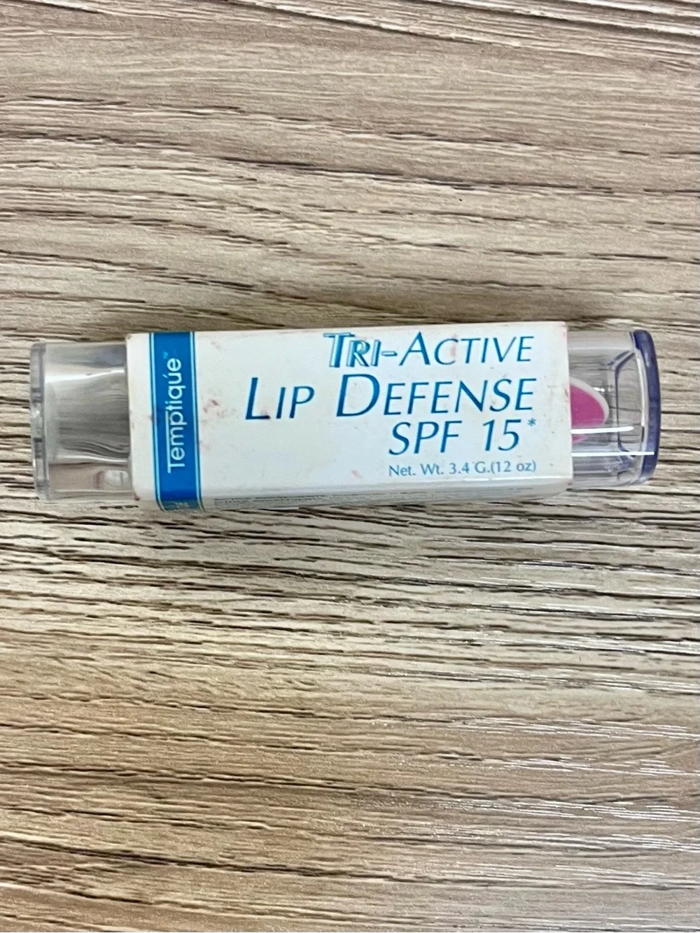 Temptique - Tri-Active Lip Defense - 0.12oz - Vintage 1993